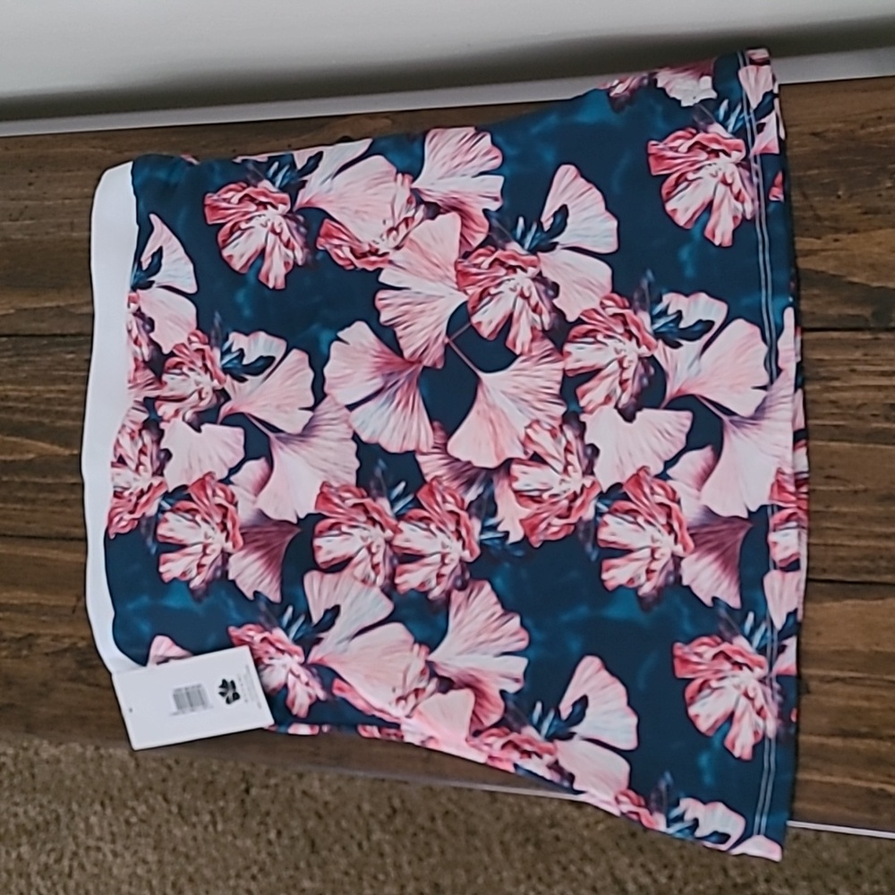 NWT Hapari Classic Bandeau tankini top - large Gingko print